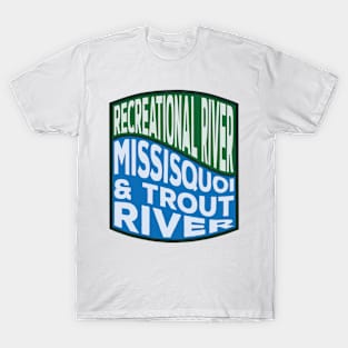 Missisquoi and Trout River Recreational River Wave T-Shirt